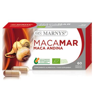 Ekologiska Maca Andina-kapslar 500 mg Marnys, 60 stycken