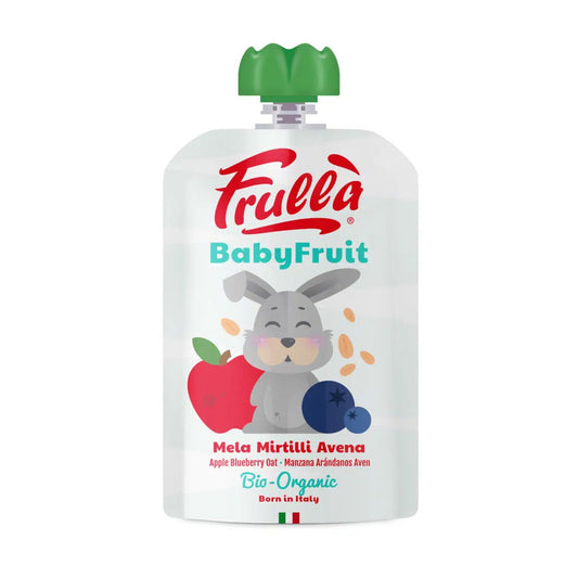 Baby Frullà appel-, bosbessen- en havermoutpuree 100 g
