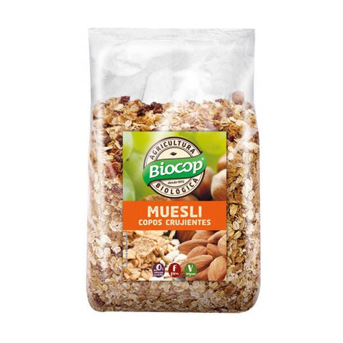 Muesli met knapperige vlokken Biocop 1 kg