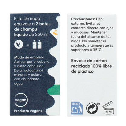 Champú sólido Método Curly con Proteína hidrolizada Planeta Huerto 85 gr