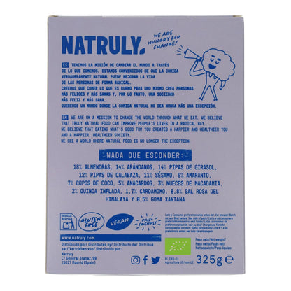 Granola aux myrtilles et à la cardamome BIO Natruly 325 g