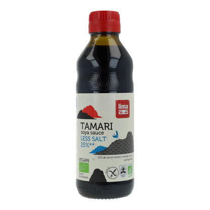 Tamari salsa de soja 25% menos de Sal ECO Lima 250 ml