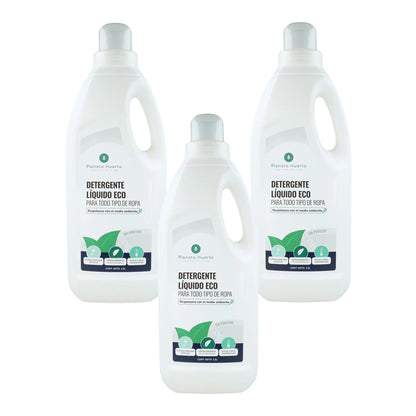 Packung 3xFlüssigwaschmittel ECO Unscented Planet Orchard 1,5 Liter