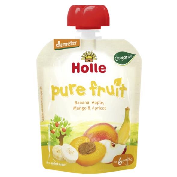 Holle Organic Banana, Apple, Mango and Apricot Smoothie 90 g