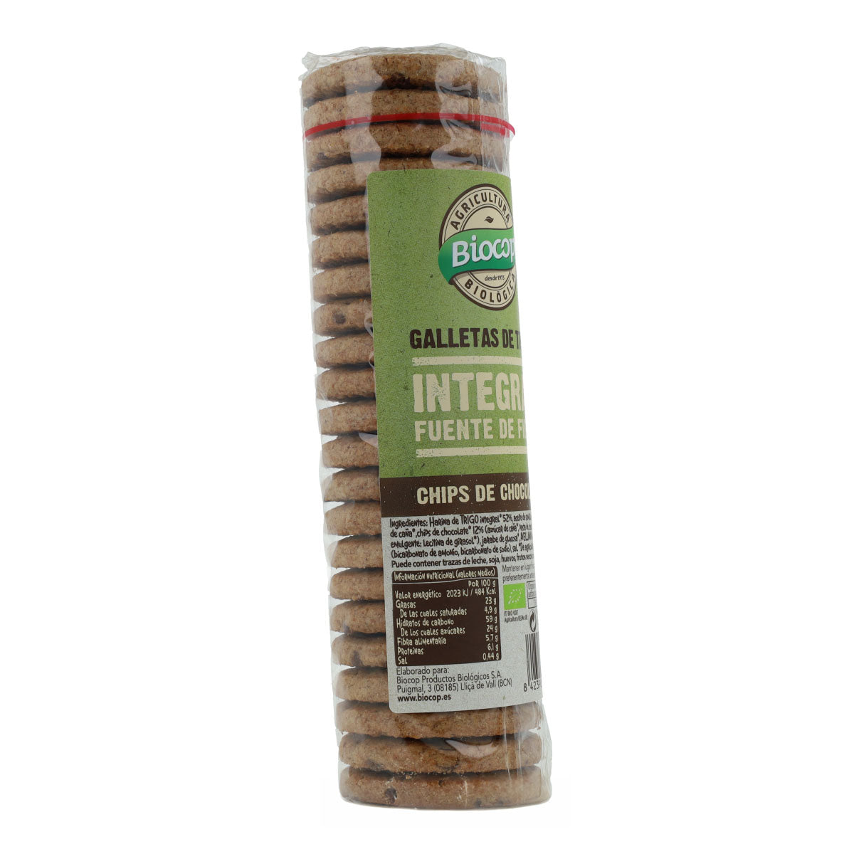 Biocop volkorenkoekjes met chocoladestukjes 250 g