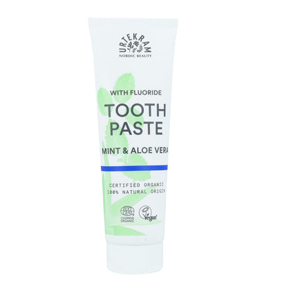 Urtekram Organic Fluoride Mint Toothpaste 75 ml