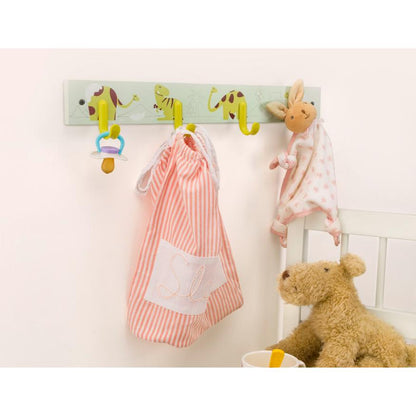 Appendiabiti multiplo per bambini Elefante blu