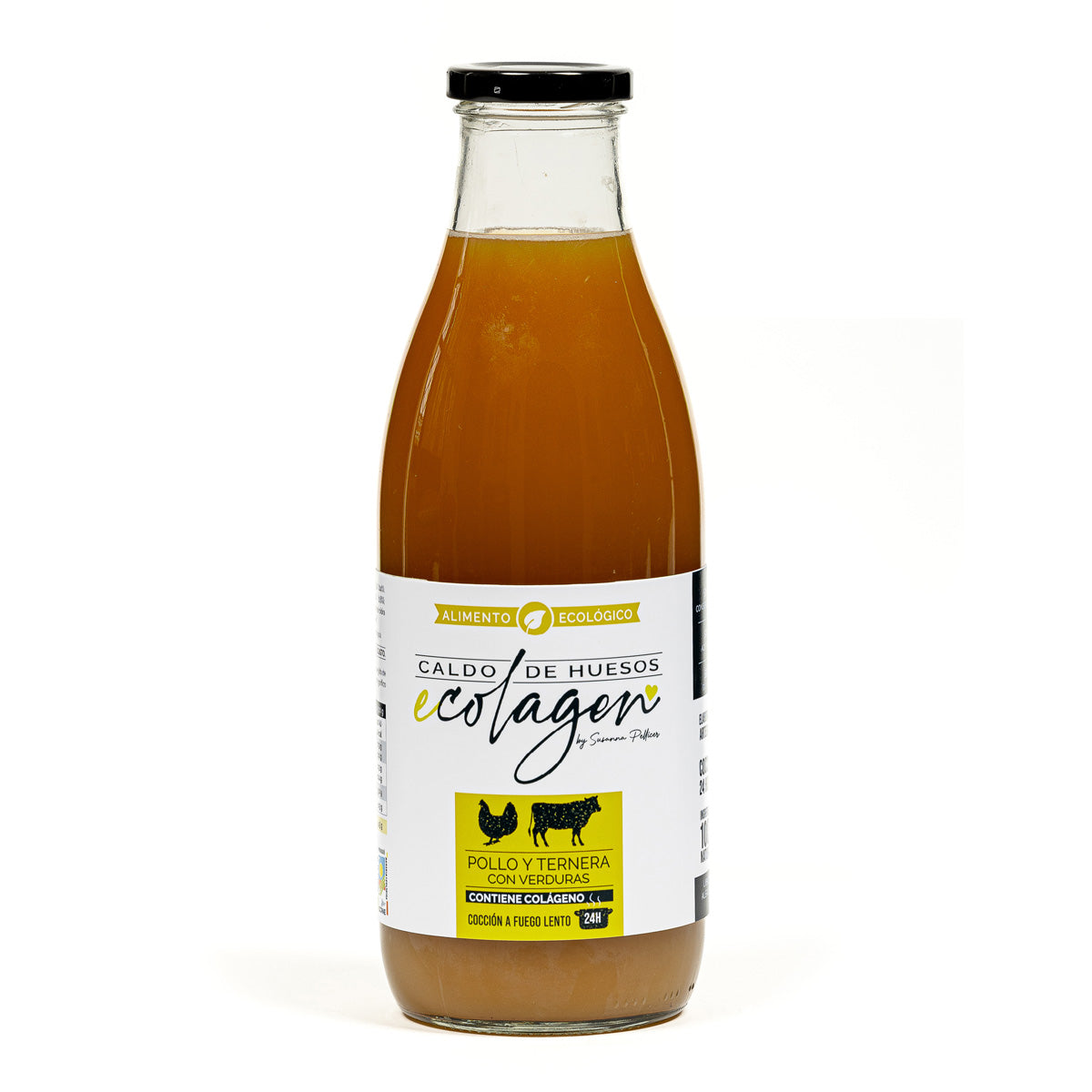 Ecolagen Organic Chicken and Beef Bone Broth with Vegetables 1 L