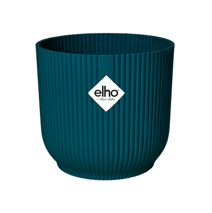 Blumentopf Vibes Fold Round Deep Blue Elho 30 cm
