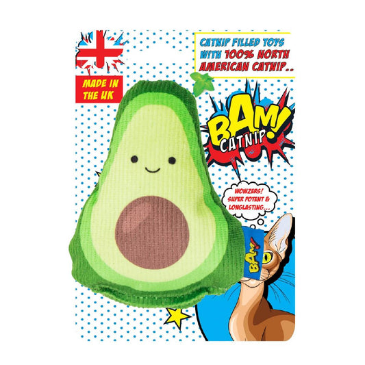 Kattleksak Ricardo Avocado med kattmynta BAM!