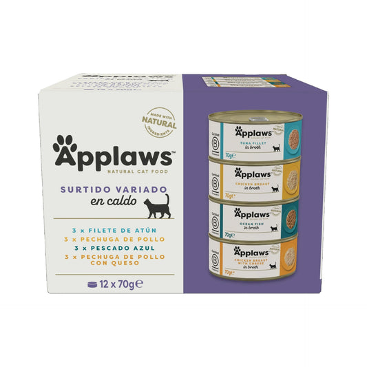 Applaws Cat Blik  Supreme Selection Multipack 12 x 70 g Natuurlijke graanvrije natte kattenvoeding