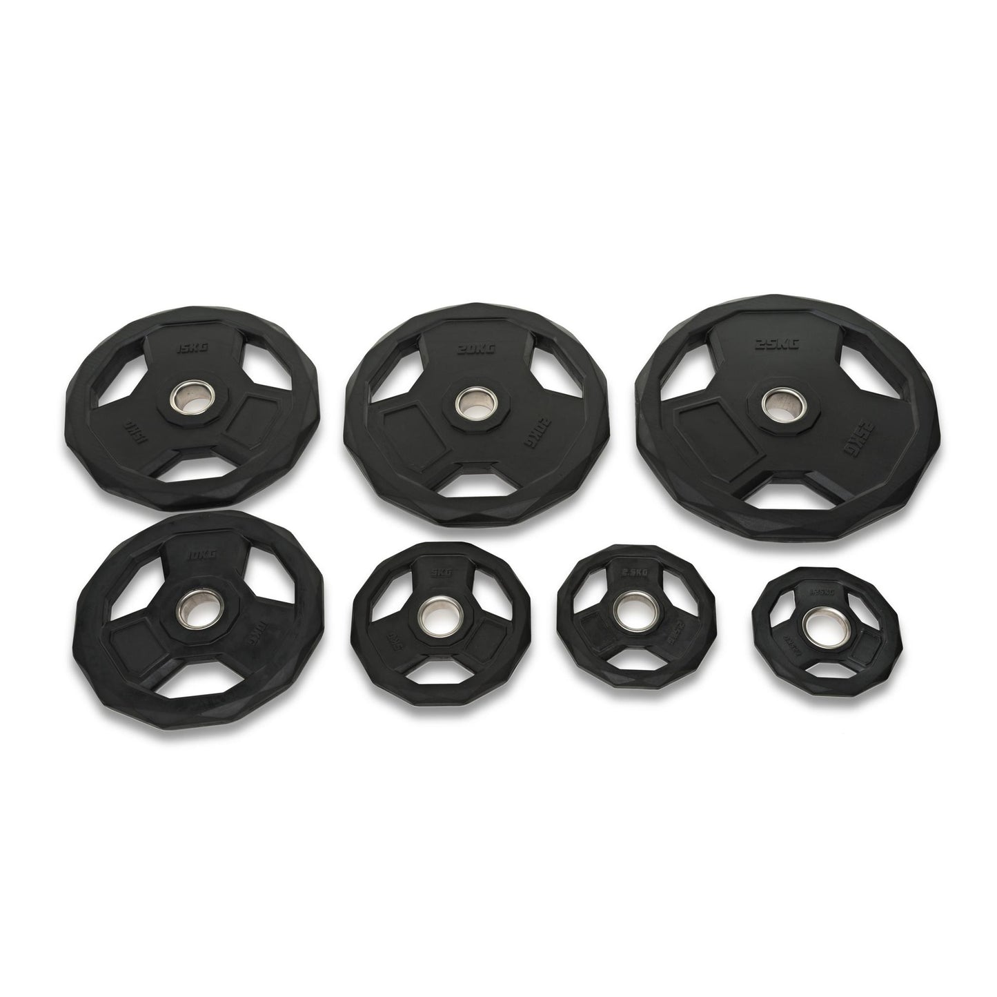 Olympische premium zeshoekige schijf 1,25 kg