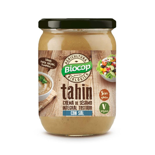 Rostad tahini med salt Biocop 500 g