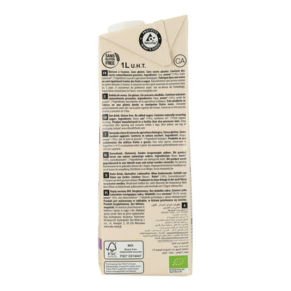 Pack of 6 Ecomil Organic Gluten-Free Oat Drink 1 L