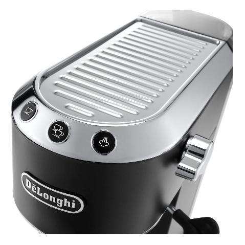Delonghi Dedica Style Manuell espressomaskin och cappuccinomaskin EC685.BK svart