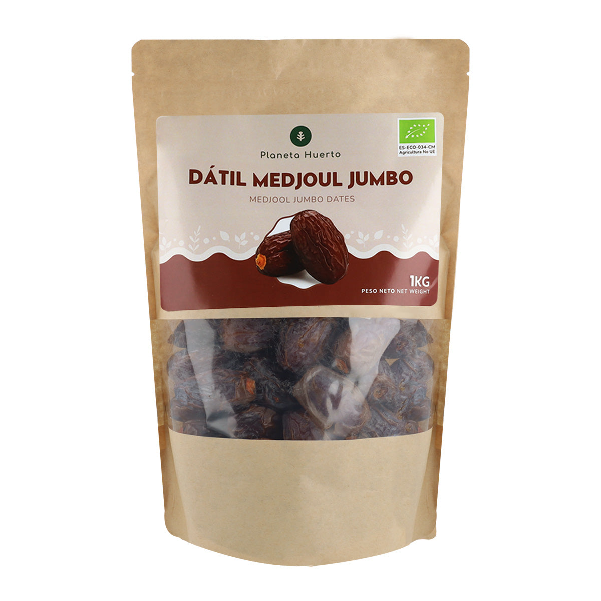 Jumbo medjoul dadels ECO Planeta Huerto 1 kg
