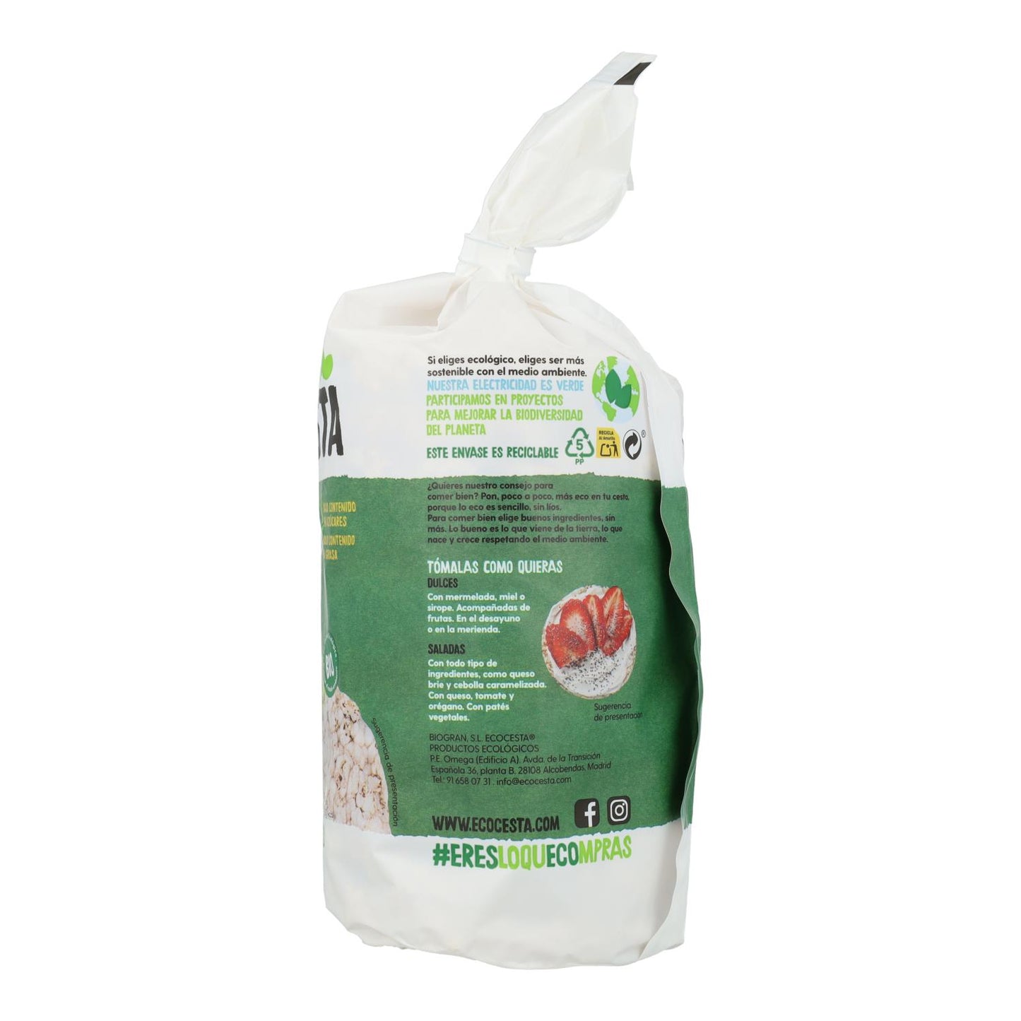 Galettes de riz et de sarrasin bio Disney Ecocesta Edition 115 g