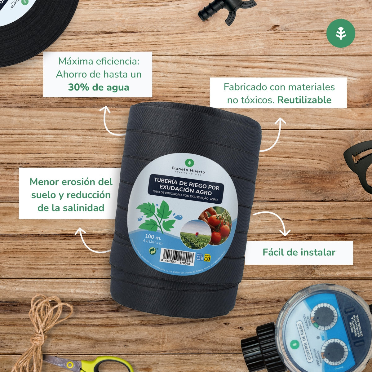 Exudation roll Agro Planeta Huerto 200 m