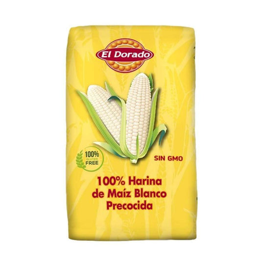 Farine de maïs blanc précuite El Dorado 1 kg