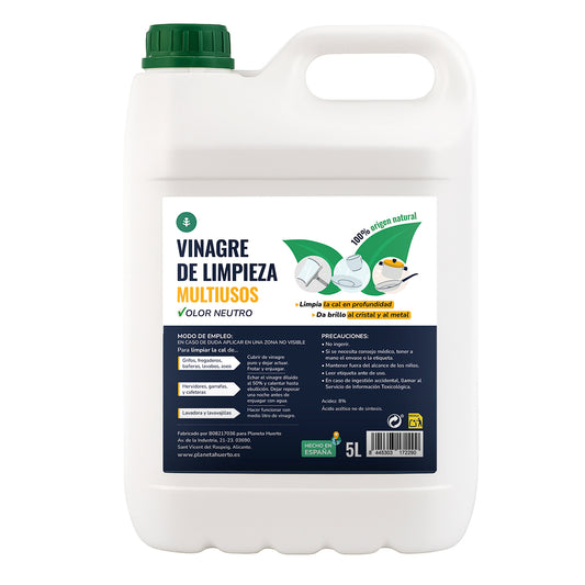 Weißer Reinigungsessig 5L Planeta Huerto