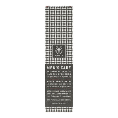 Hydraterende aftershave tegen irritaties met propolis Apivita 100 ml