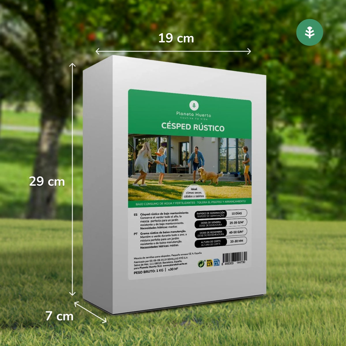 Ziergras-Samen Planeta Huerto 1 kg