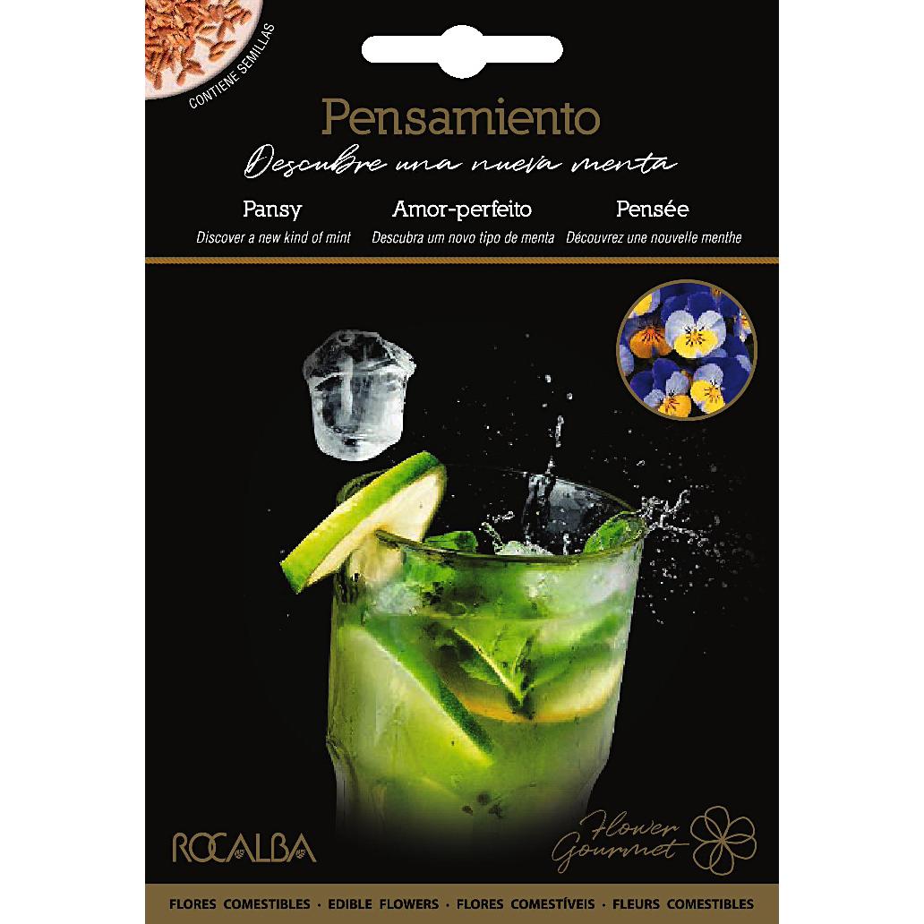 Nasiona jadalnych kwiatów bratka Rocalba