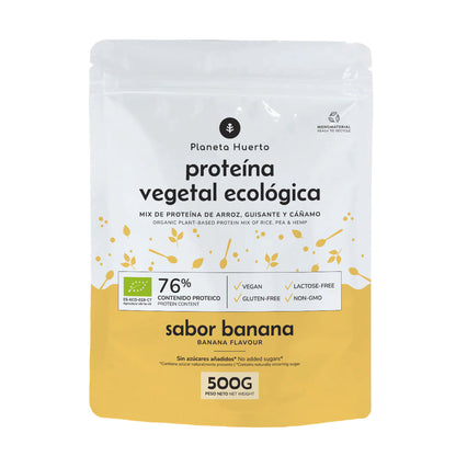 Vegetable protein ECO 76% Banana Planeta Huerto 500 g