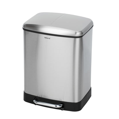 Kosz na śmieci ze stali nierdzewnej Easy Close Studio Duo, 2 x 20 l