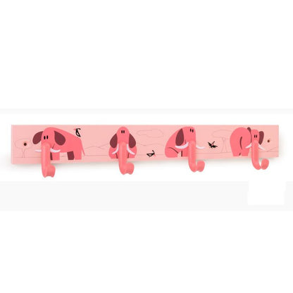 Appendiabiti multiplo per bambini Elefante blu