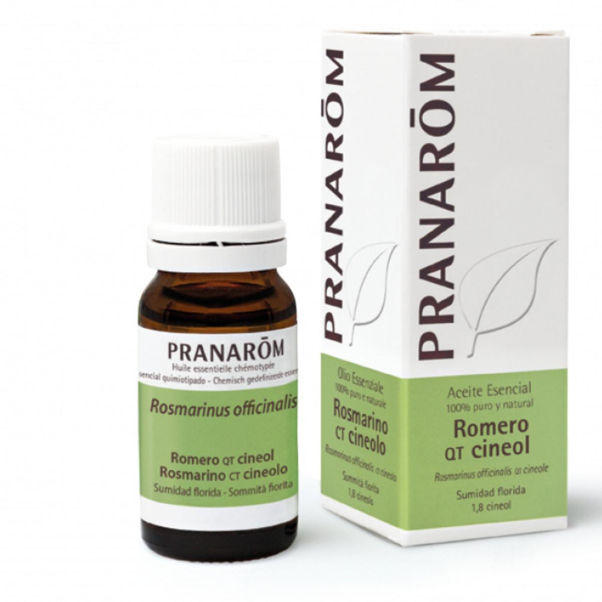 Etherische olie rozemarijn qt cineol, Pranarôm 10 ml