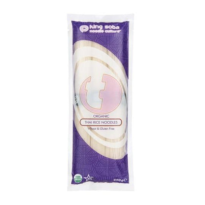 Nouilles de riz thaïlandaises sans gluten Bio King Soba 250 g 