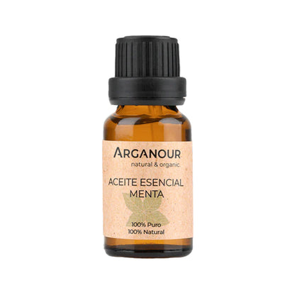Huile essentielle de menthe poivrée 100 % pure Arganour 15 ml