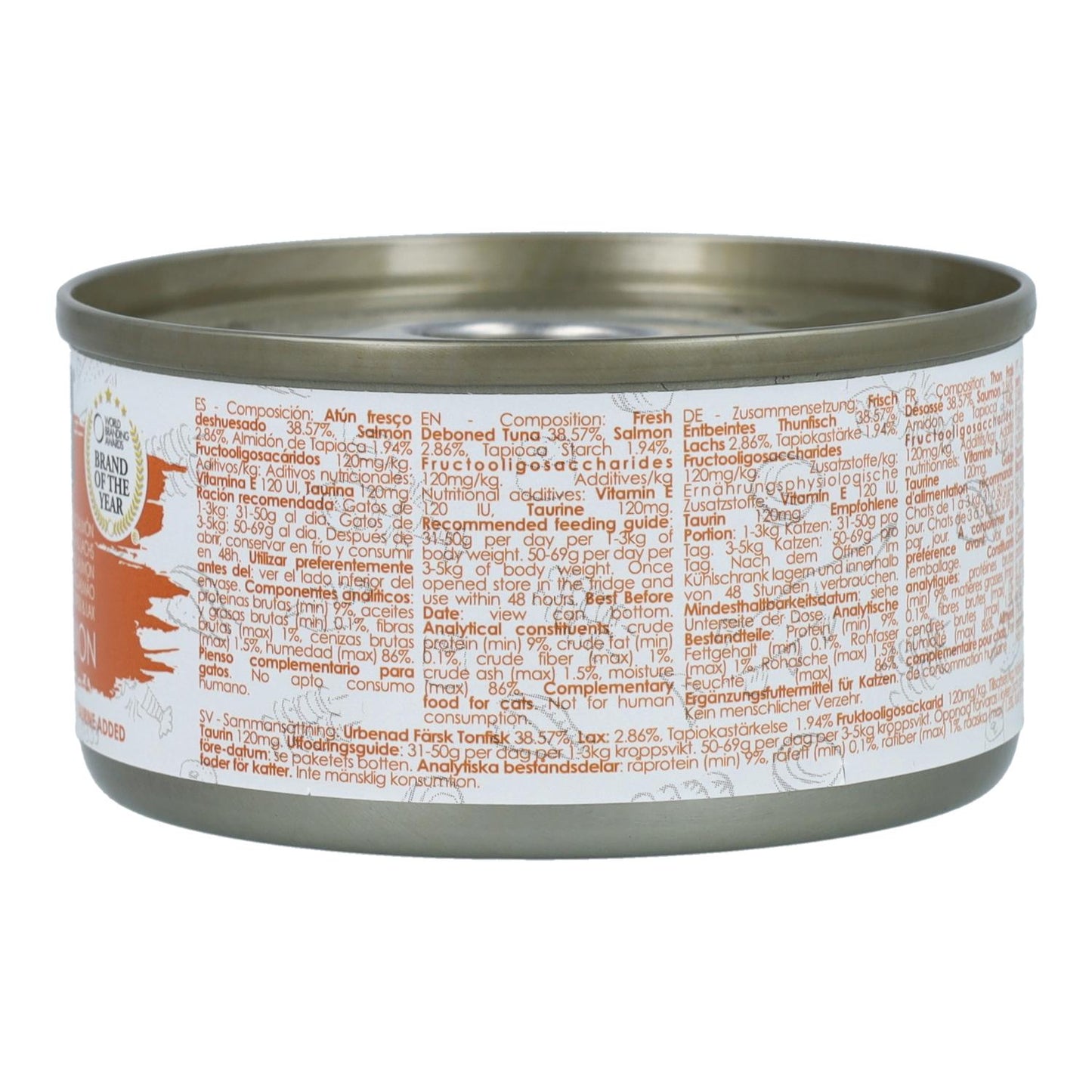Kit Cat Lata Gravy - Thon & Saumon 70 g Nourriture humide pour chats en sauce