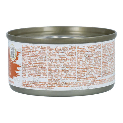 Kit Cat Lata Gravy - Thon & Saumon 70 g Nourriture humide pour chats en sauce