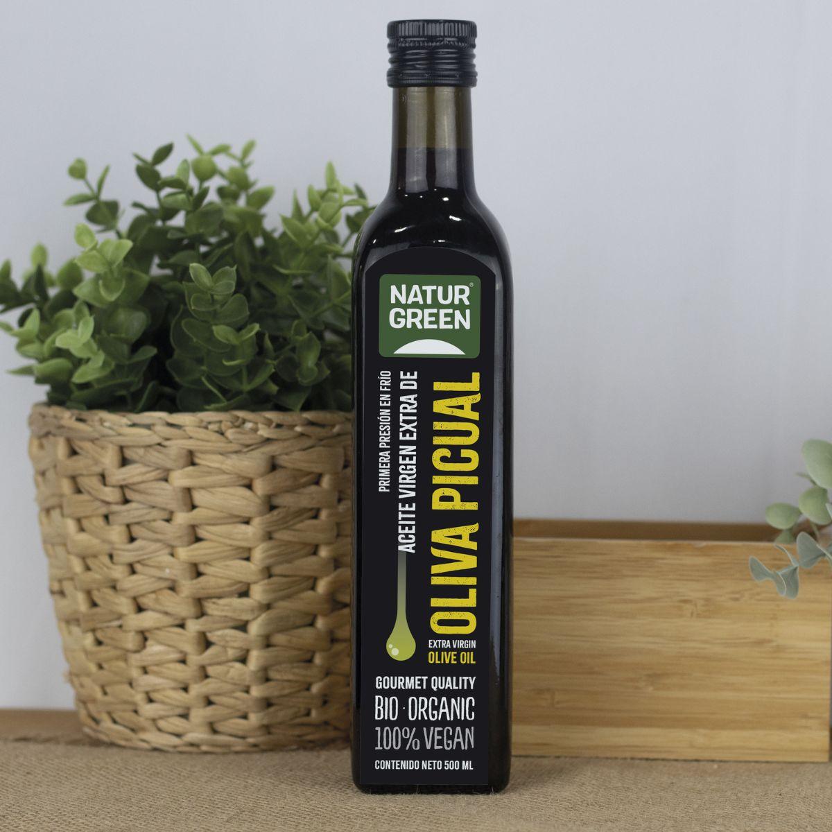 NaturGreen Organic Extra Virgin Picual Olive Oil 500 ml