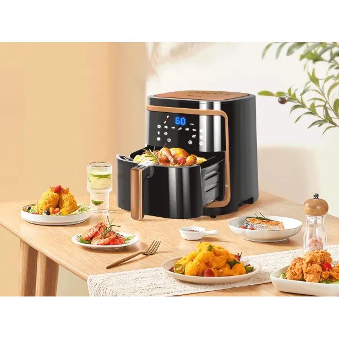 Friteuse à air chaud 1900 W de 7 L Aigostar Box ocre (reconditionnée)