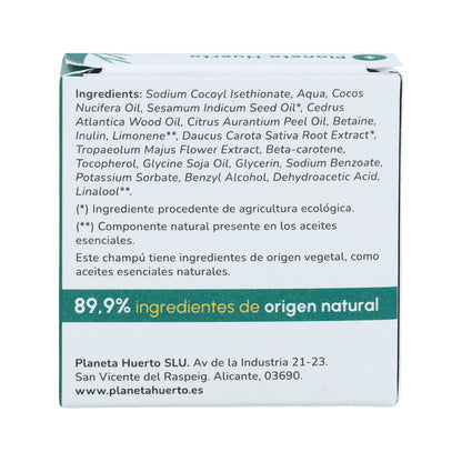 Planeta Huerto Orange and Cedar Shampoo för normalt hår 85 g