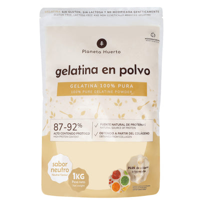 Neutrale Gelatinepulver als Kollagenquelle Planeta Huerto 1 kg