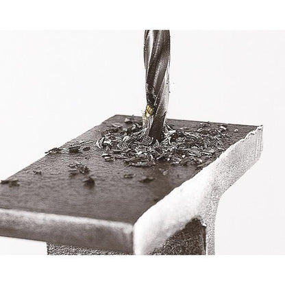 1 lange HSS-spiraalboor voor metaal, gewalst, Wolfcraft Ø 5,0 x 132 mm