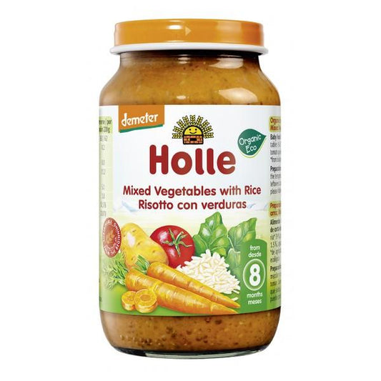 Petit pot ECO de riz aux légumes junior Holle 8M+ Holle, 220 g