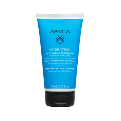 Moisturising conditioner for all hair types with hyaluronic acid and aloe, APIVITA 150 ml