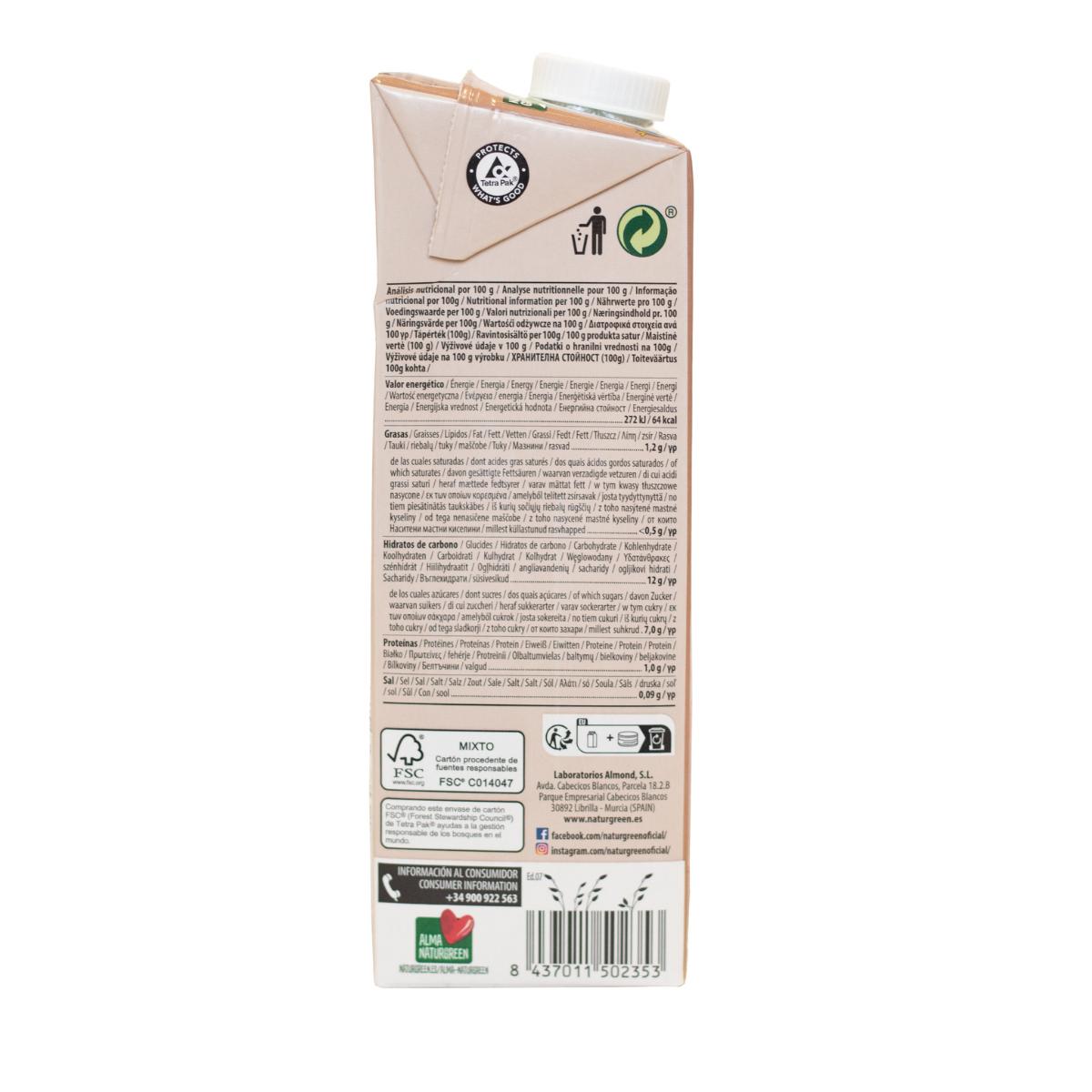 Zestaw 6 x Napój owsiany Choco NaturGreen 1 l
