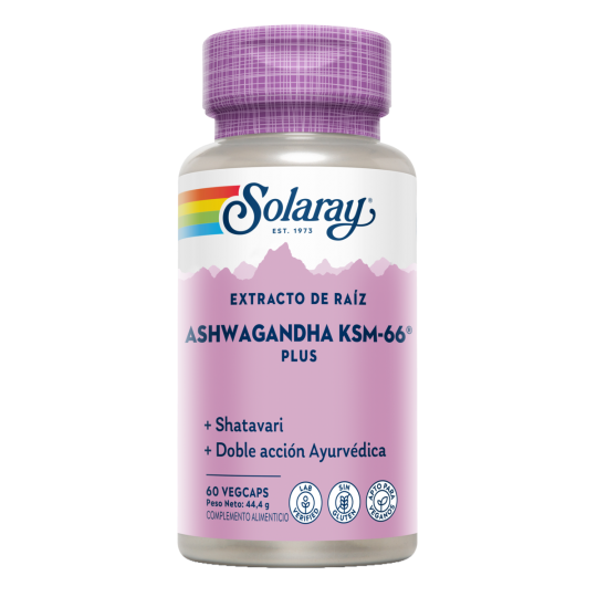 Ashwagandha Ksm-66 Plus Solaray 60 VegaCaps