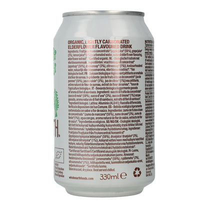 Ekologisk fläderläsk Whole Earth 330 ml