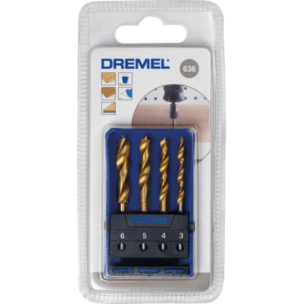 Lot de 4 forets à bois Dremel