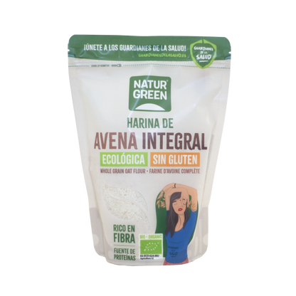 Farina integrale di avena senza glutine NaturGreen 500 g