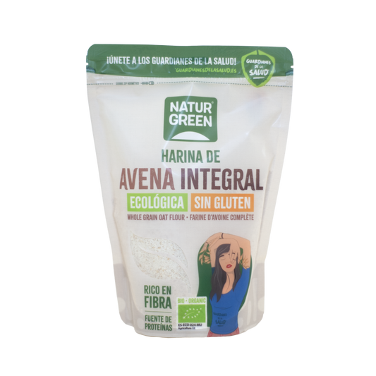 Farina integrale di avena senza glutine NaturGreen 500 g