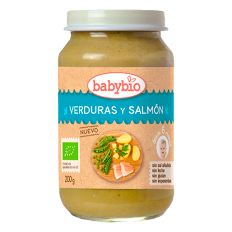 Petit pot Légumes et saumon (à partir de 6 mois) babybio 200 g