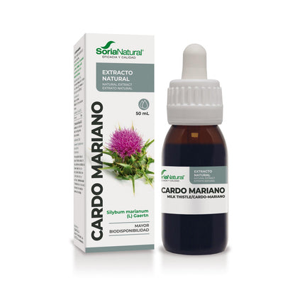 Pakket van 3x Mariadistelextract Soria Natural, 50 ml